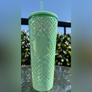 Starbucks 2024 lrideacent Green Mint Tumbler